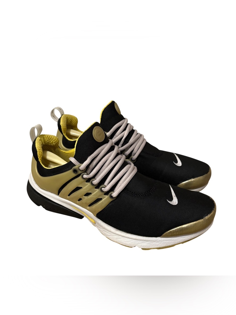 NIKE AIR PRESTO QS "BRUTAL HONEY" BLACK-YELLOW SZ XL SZ 12-13 Flawed